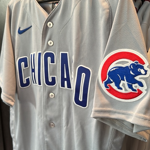 Chicago Cubs Nike 2023 #42 Jackie Robinson Day Authentic Jersey - Gray 48/XL - Picture 2 of 6